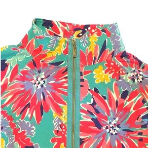 Lilly Pulitzer Women’s 1/2 Zip Sea Coral Pullover Size Small